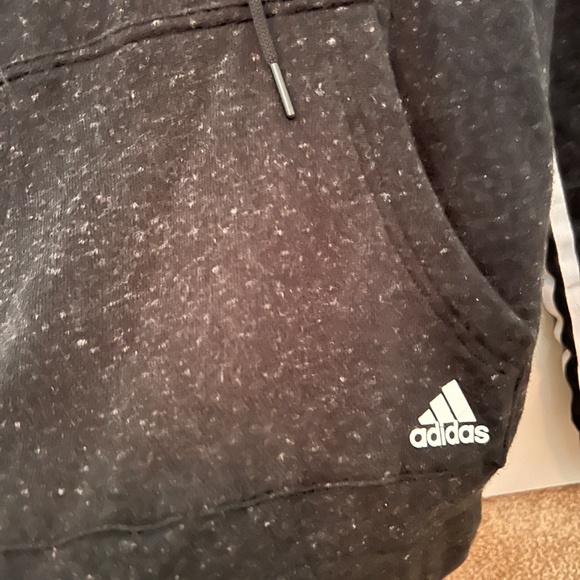 Adidas Dark Grey Hoodie M - Picture 2 of 3